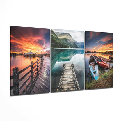 Piers Glass Wall Art