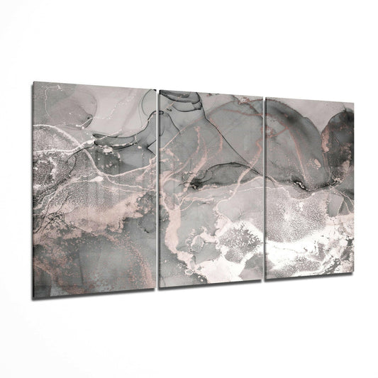 Gray Dance Glass Art