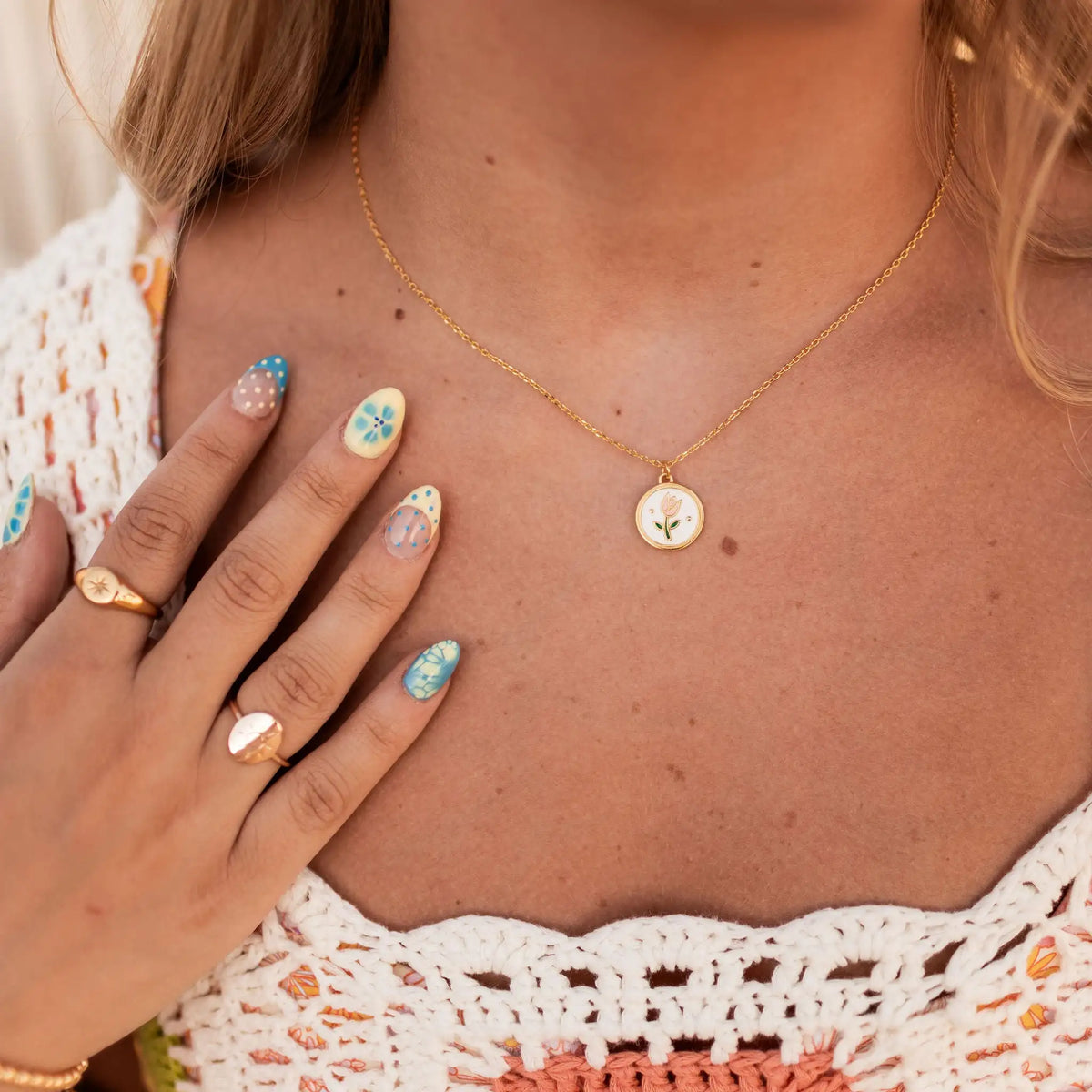 Eloise Tea Cup Necklace
