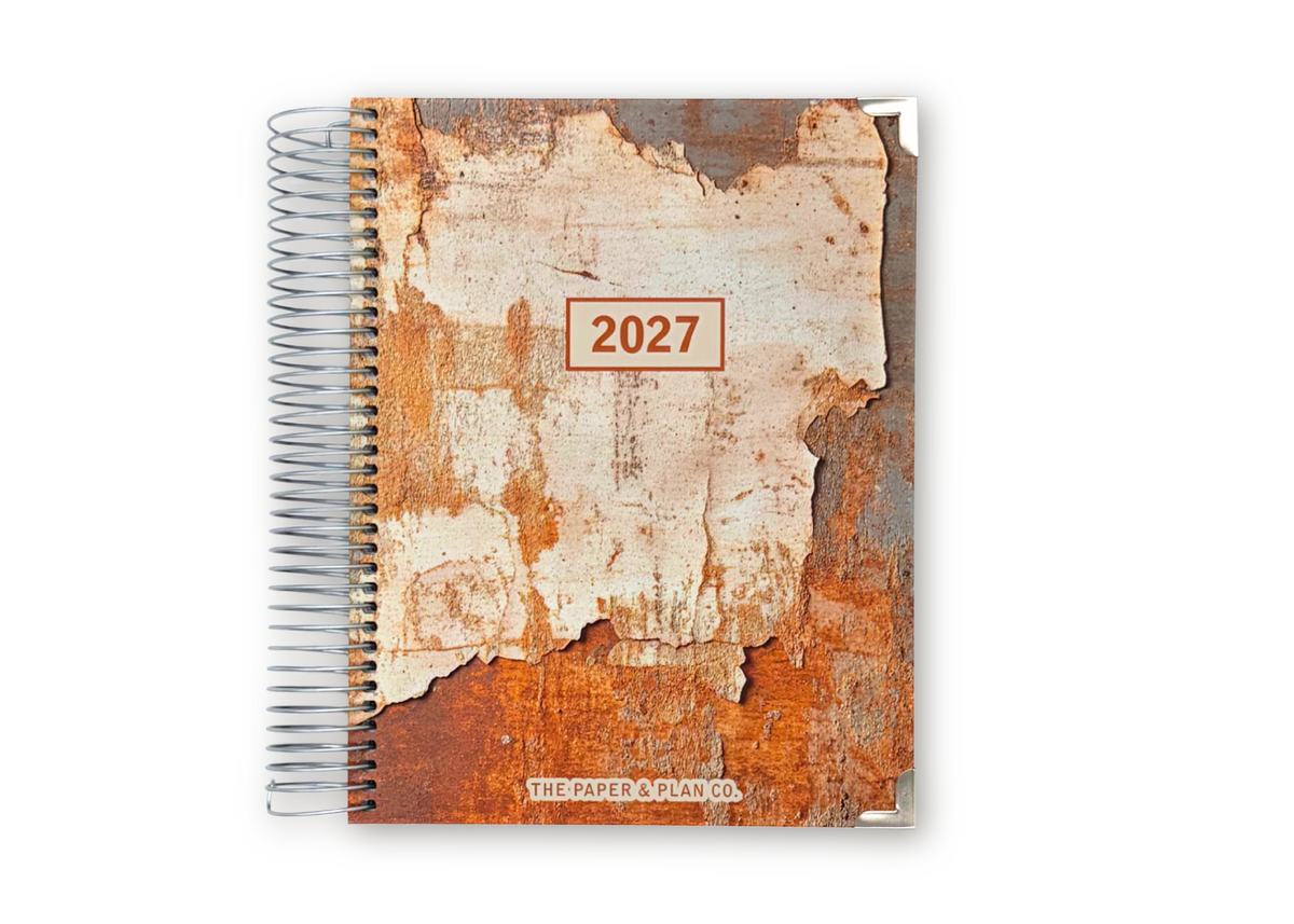 2027 Metal Flake Daily Planner Premium Bundle