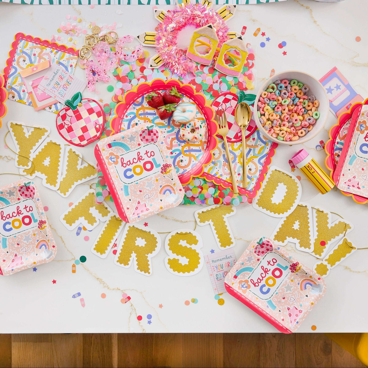 Customizable Gold Fringe Reusable Party Banner Otarealm