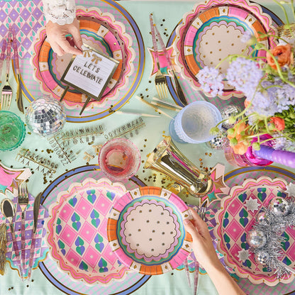 Circus Soirée Dinner Plates (10 count) Otarealm