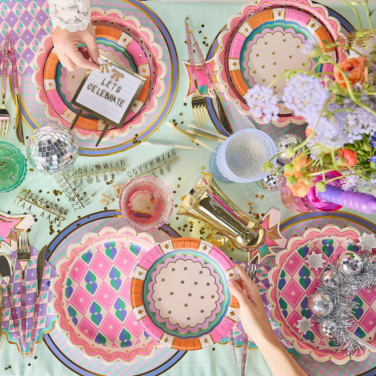 Circus Soirée Dessert Plates (10 ct)
