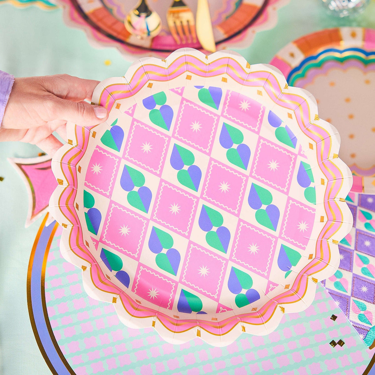 Circus Soirée Dinner Plates (10 count) Otarealm