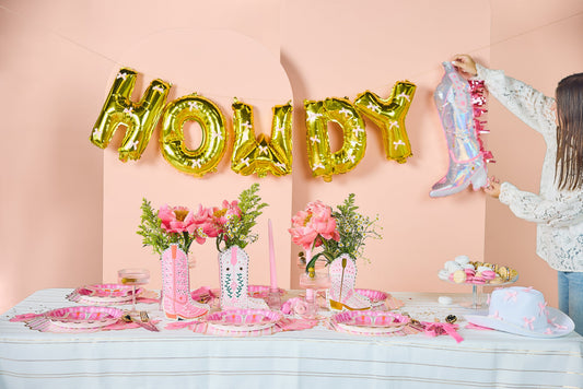 Howdy Darling Balloon Banner