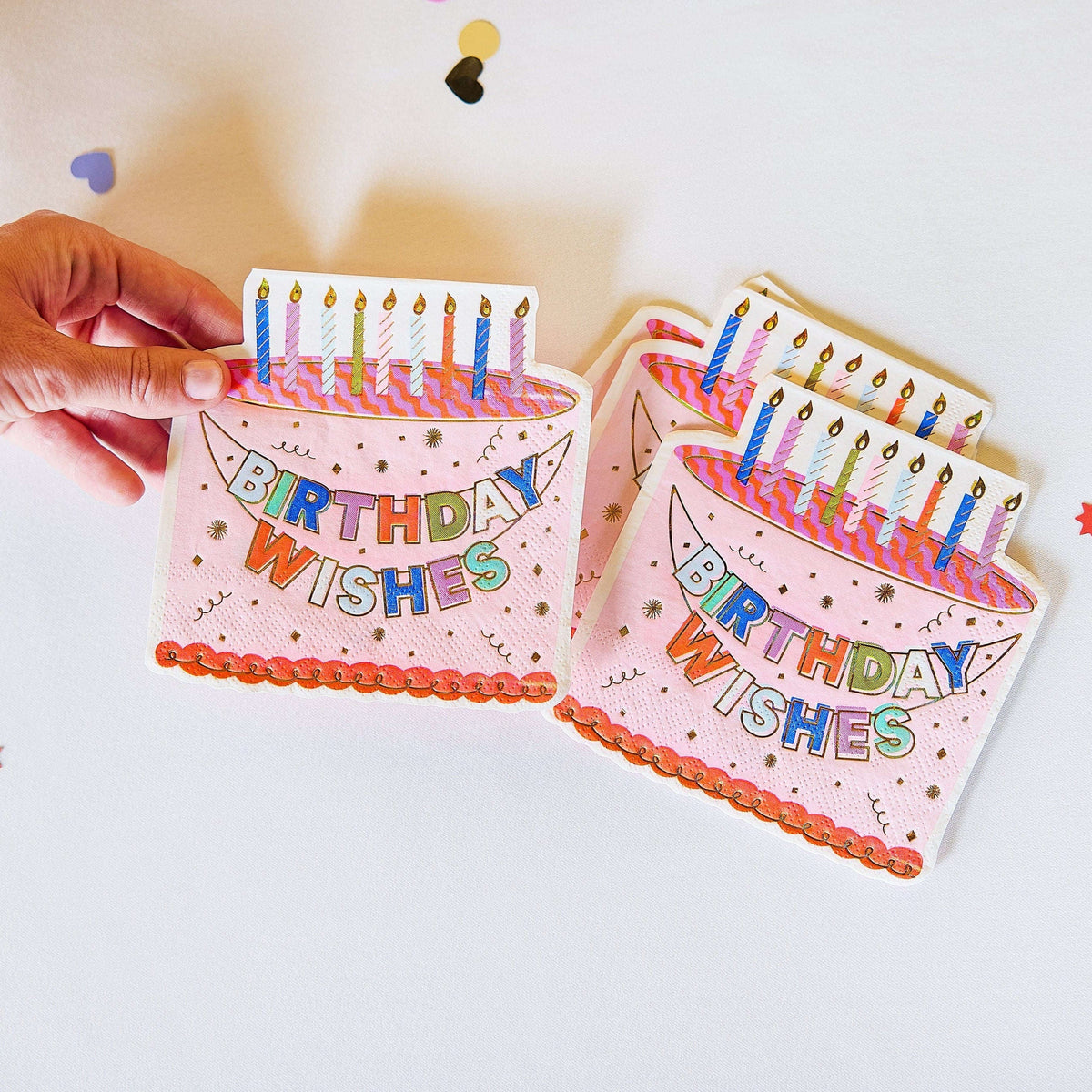 Birthday Wishes Napkins (20 count) Otarealm