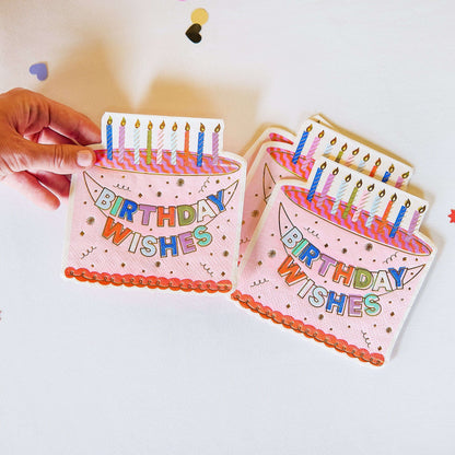 Birthday Wishes Napkins (20 count) Otarealm