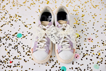 Shoe Charm Set - Lace Bows & Gold Charms