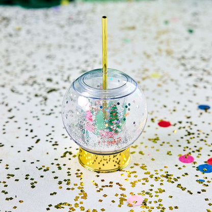 Holiday Snow Globe Sipper (Christmas Cup) Otarealm