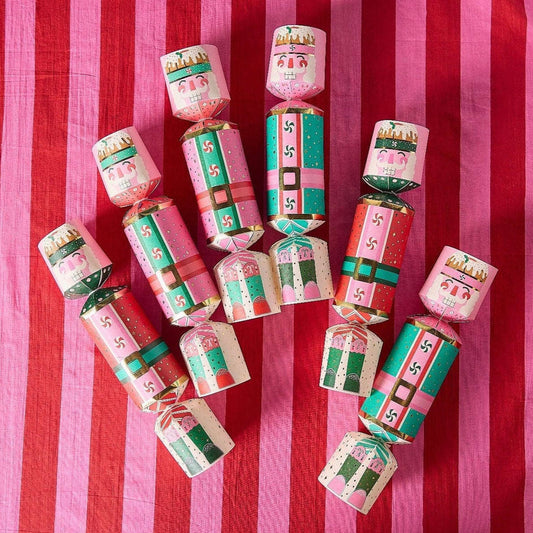 Christmas Nutcracker Holiday Crackers (Set of 6) Otarealm