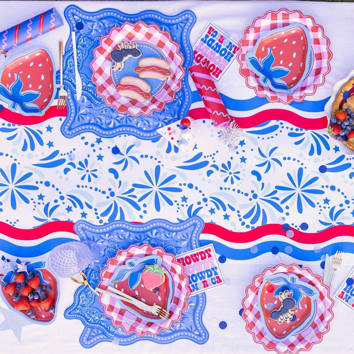 Star Spangled Spark Lunch Napkins (20 ct)