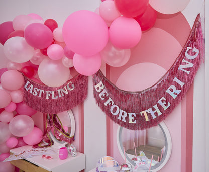 Last Fling Before the Ring Bachelorette Fringe Banner