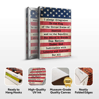 America Pledge Allegiance Sign Otarealm