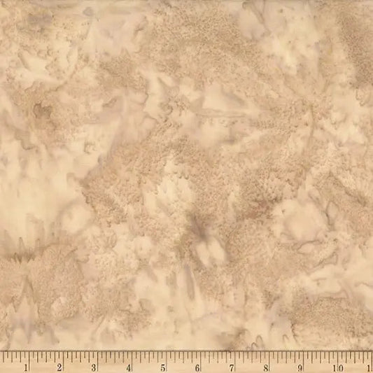 Brown Hemp Watercolor Waves Wideback Fabric per yard