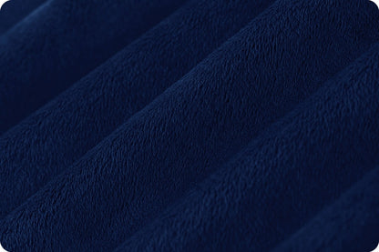 Navy Cuddle 3 58/60" Solid Minky Fabric Per Yard
