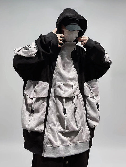 YEH1 Patchwork Functional Hoodie