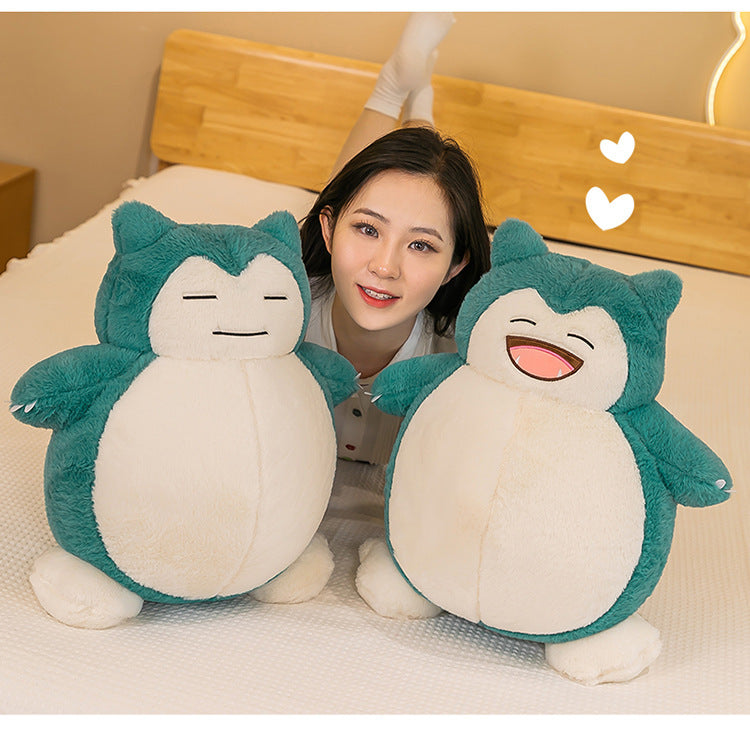 30/45/60CM Big Size Pokémon Cute Snorlax Plush Toy, Cuddling Sleeping Doll