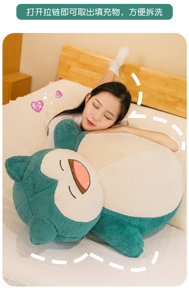 30/45/60CM Big Size Pokémon Cute Snorlax Plush Toy, Cuddling Sleeping Doll
