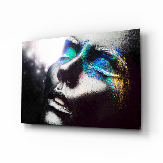 Female Portrait 10 Glass Wall Arts