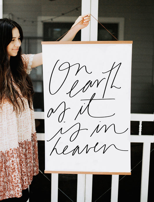Poster: On Earth As It Is In Heaven