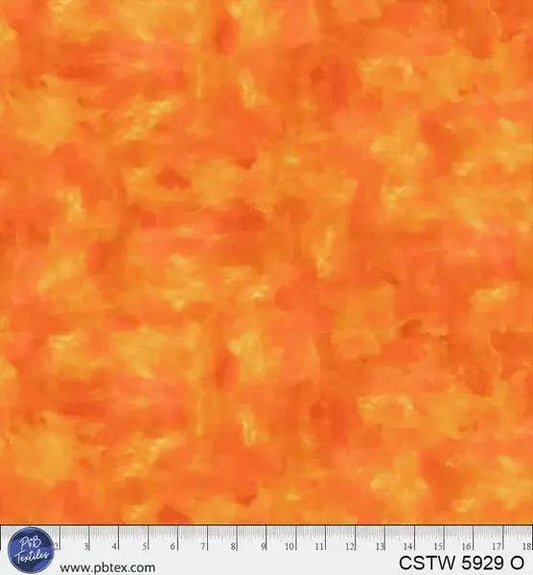 Orange Color Stories Cotton Wideback Fabric per yard