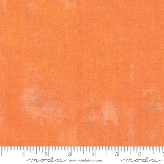 Orange Grunge Basics Clementine 44"/45" Per Yard