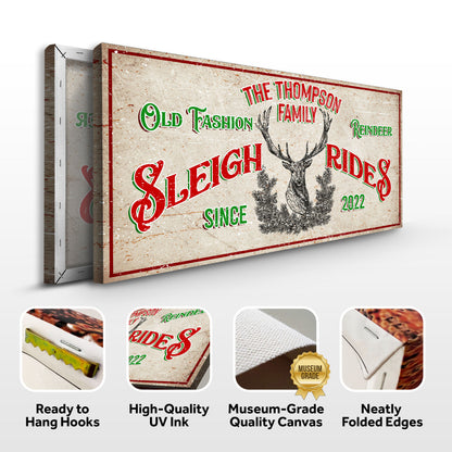 Christmas Reindeer Sign