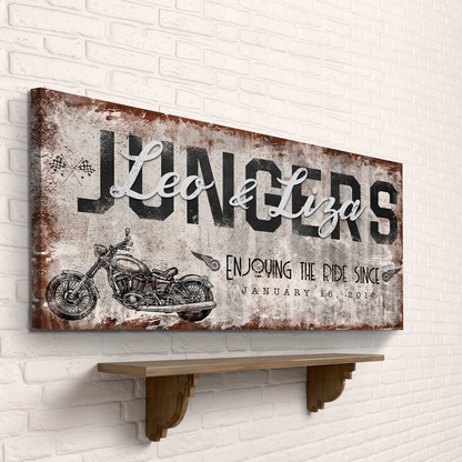 Enjoy the Bike Ride Sign