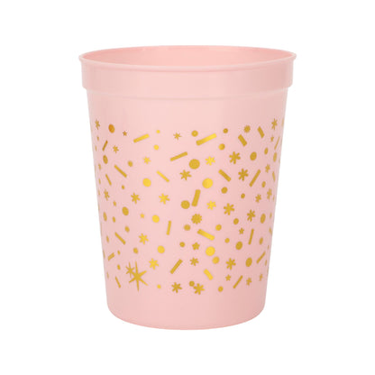 Big Birthday Energy Reusable Party Cups (set of 8)