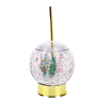 Holiday Snow Globe Sipper (Christmas Cup) Otarealm