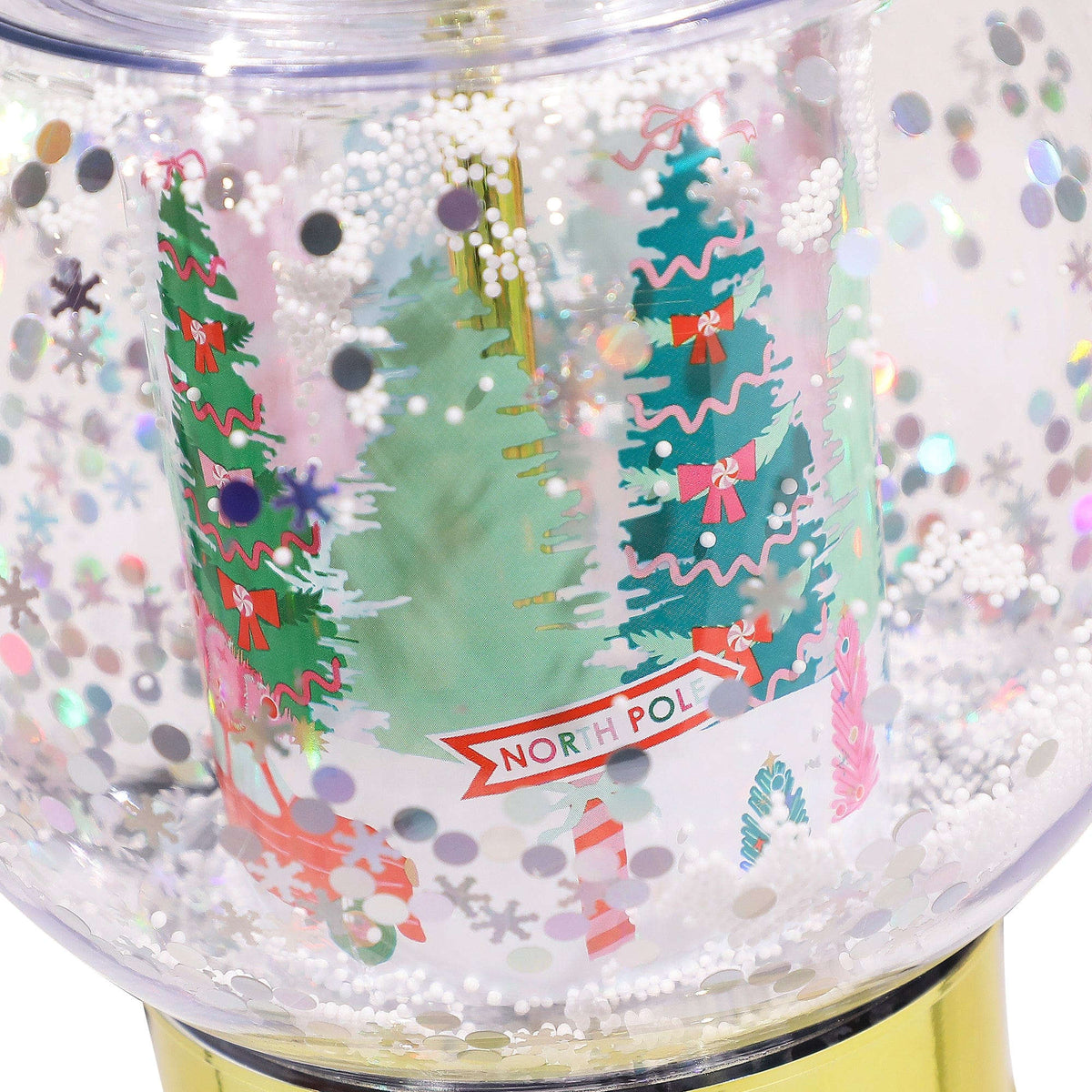 Holiday Snow Globe Sipper (Christmas Cup) Otarealm