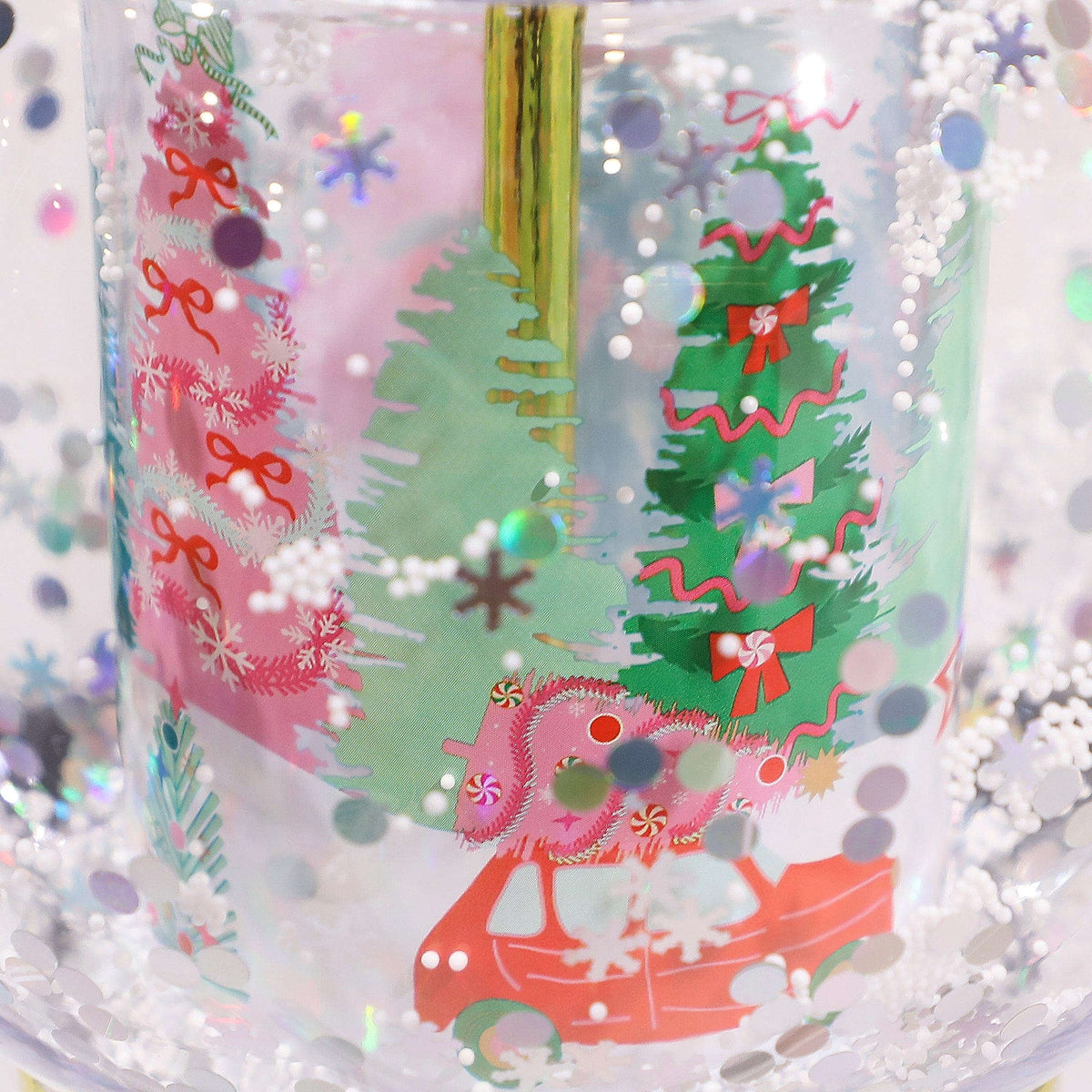 Holiday Snow Globe Sipper (Christmas Cup) Otarealm