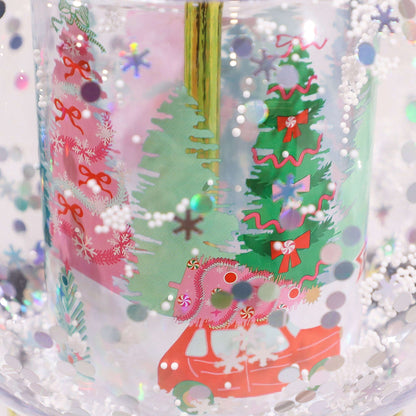 Holiday Snow Globe Sipper (Christmas Cup) Otarealm