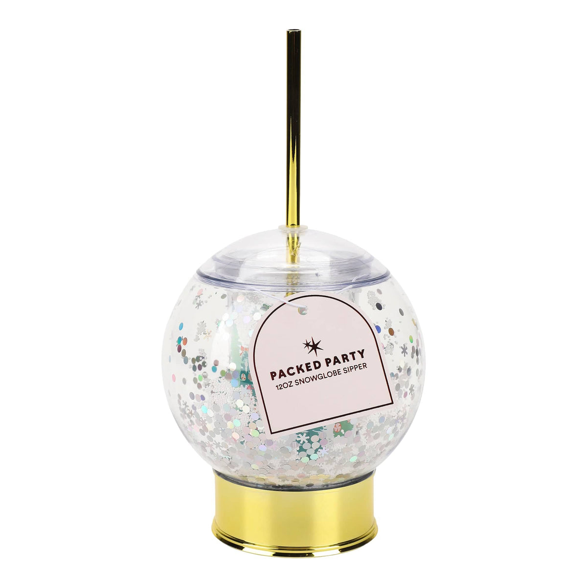 Holiday Snow Globe Sipper (Christmas Cup) Otarealm