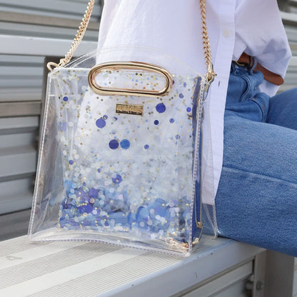 Confetti Everything Pouch & Stadium Bag Set