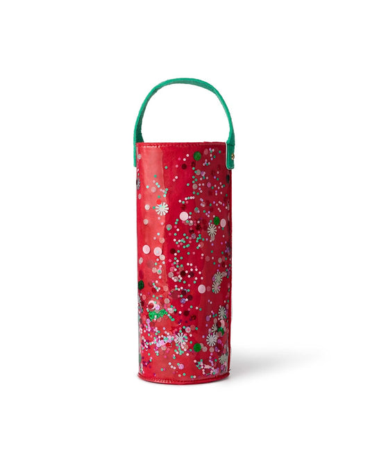 Holiday Spirit Confetti Wine Bag