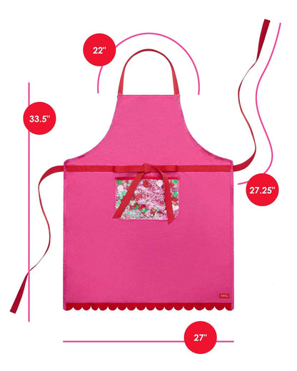 Pretty in Pink Confetti Apron