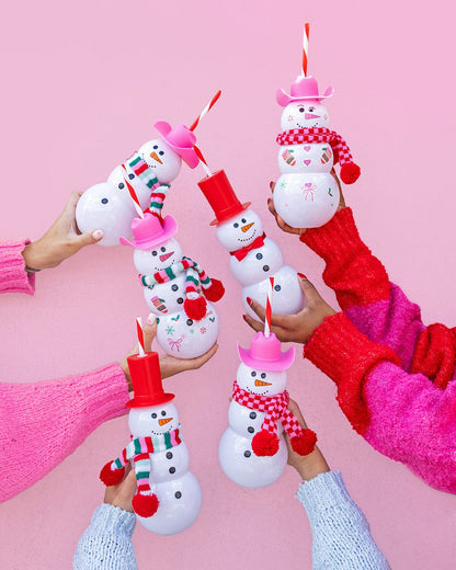 Snowman Sipper & Customizable Accessories
