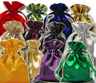 Assorted Satin Pouch