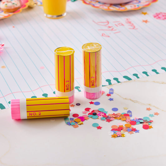 Pencil Confetti Poppers