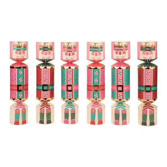 Christmas Nutcracker Holiday Crackers (Set of 6) Otarealm