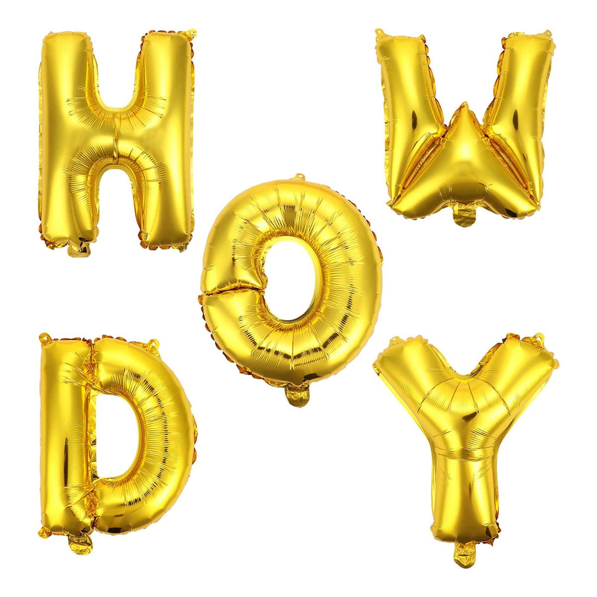 Howdy Darling Gold Balloon Banner with Pink Bows Otarealm