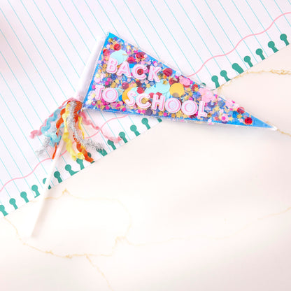 Customizable Confetti-filled Pennant Kit