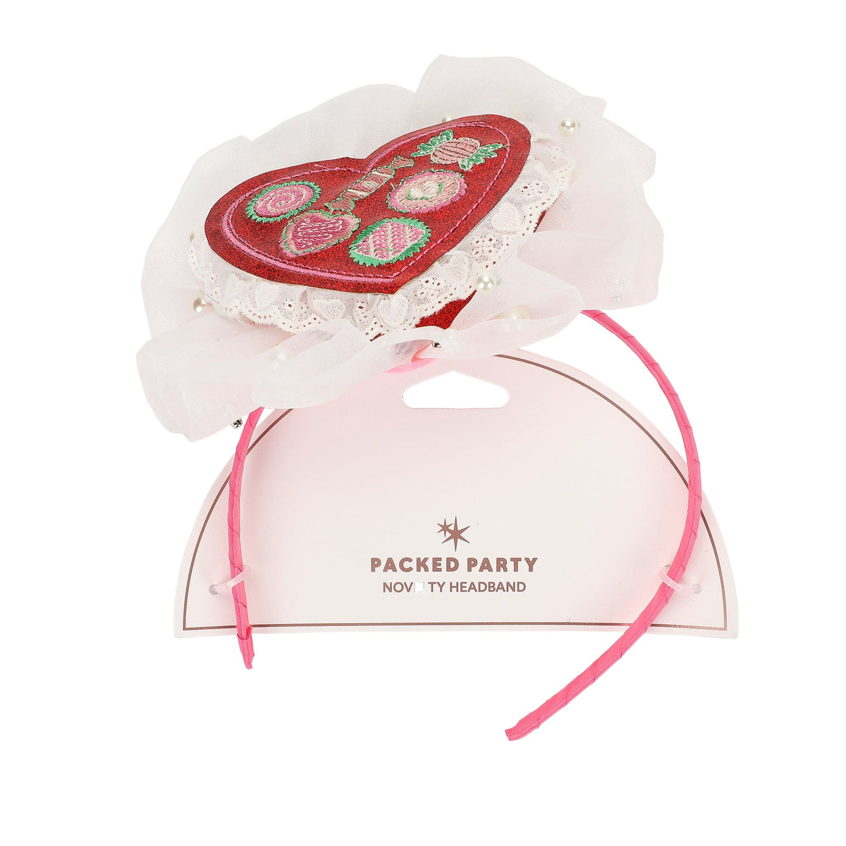 Sweet Treats Heart Novelty Headband (Single or Set of 4) Otarealm