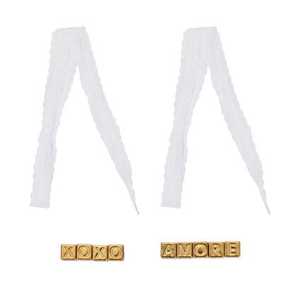 XOXO Shoe Lace & Carm Set