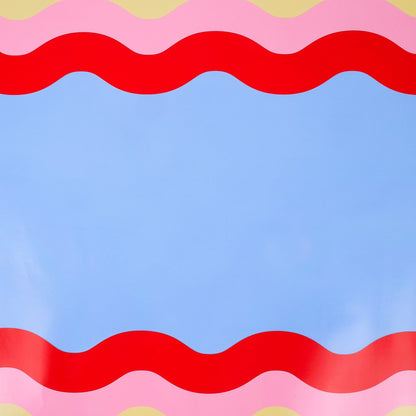 Scalloped Soirée Paper Table Runner (25 ft, cut to fit) Otarealm