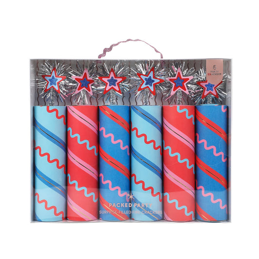 Star-Spangled Surprise Firecracker Crackers (6 ct)