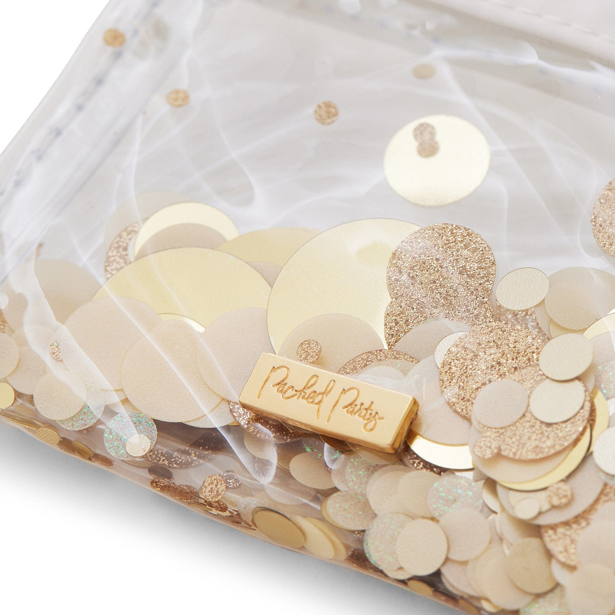 Spirit Squad Confetti Keychain Wallet