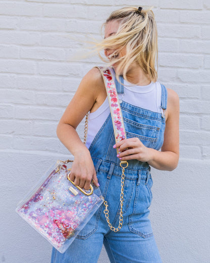 Confetti Everything Pouch & Stadium Bag Set