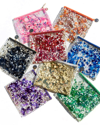 Good As Gold Confetti Everything Pouch
